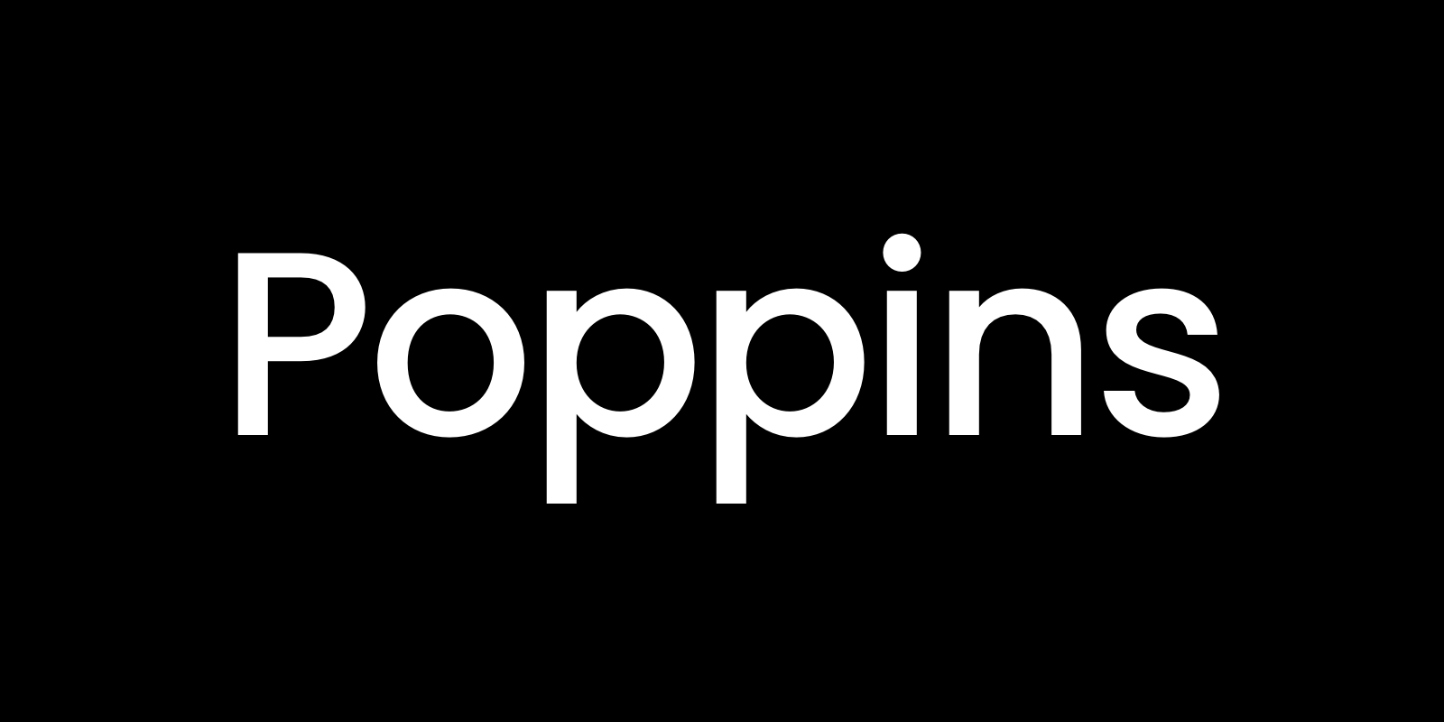 Poppins by Indian Type Foundry